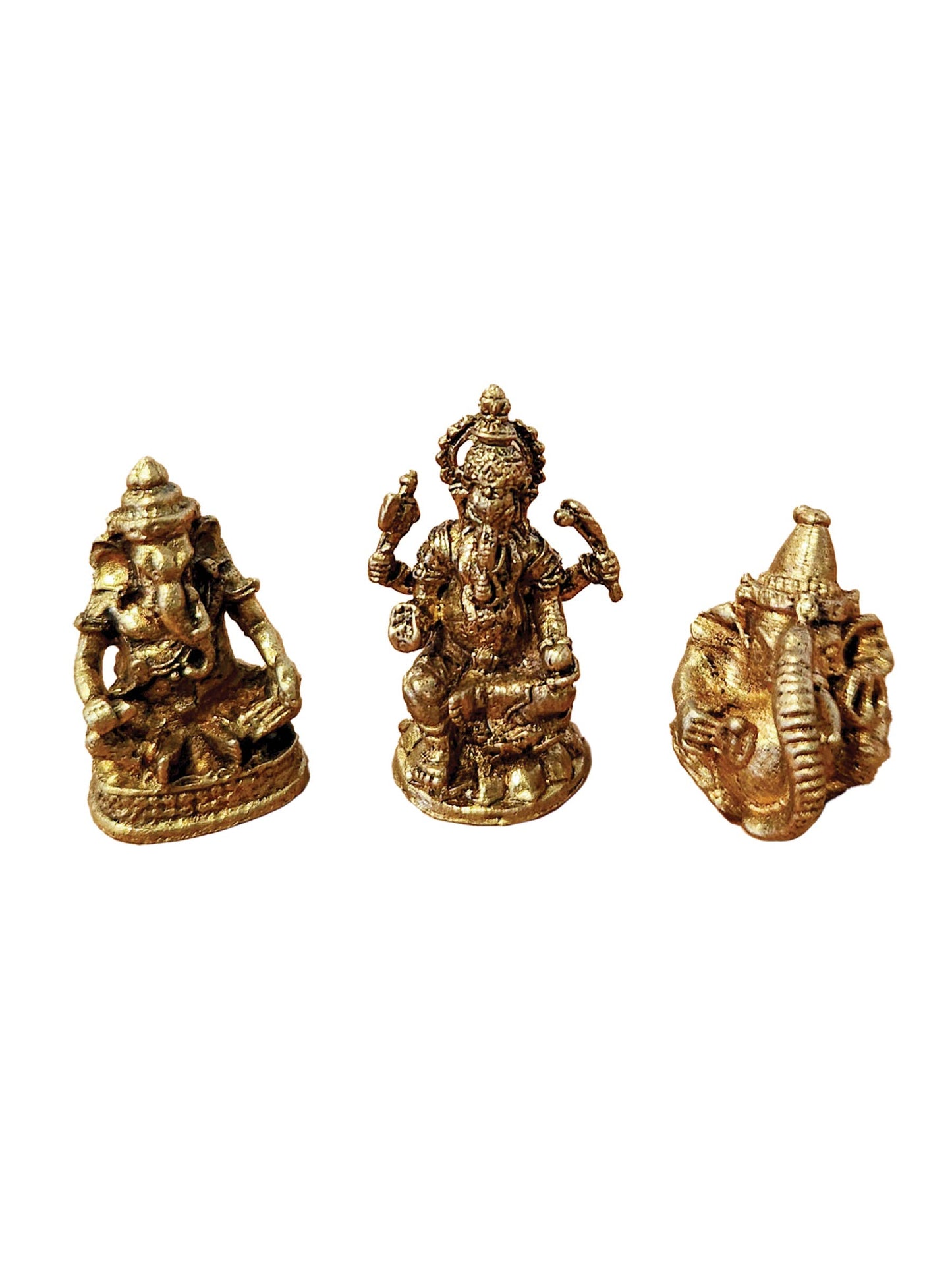 Pocket Mini Brass Statues
