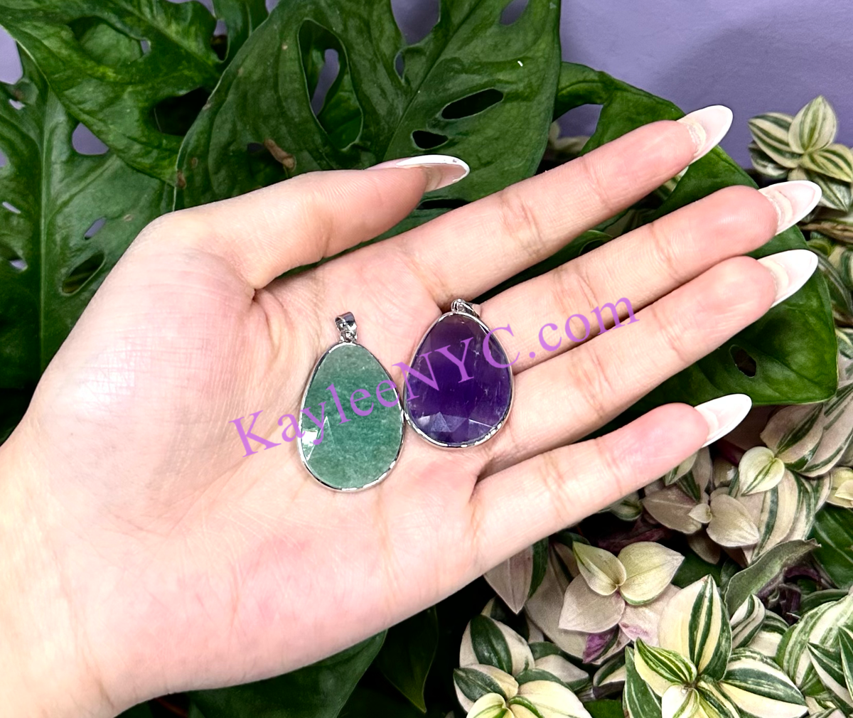 Natural Crystal Pendant