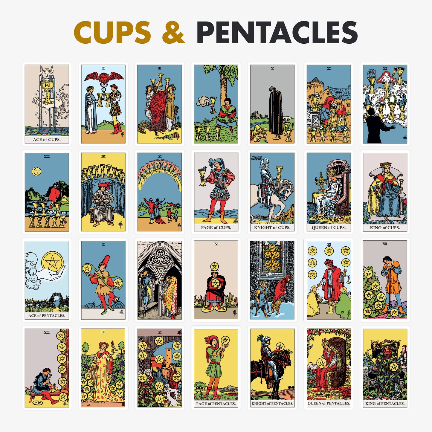 Wyspell Classic Tarot Cards - Light Edition