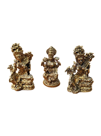 Pocket Mini Brass Statues