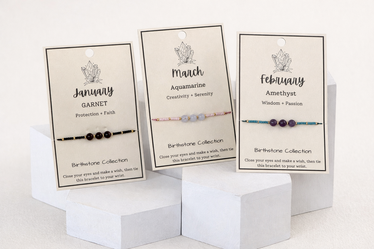 Birthstone Gemstone Bracelet