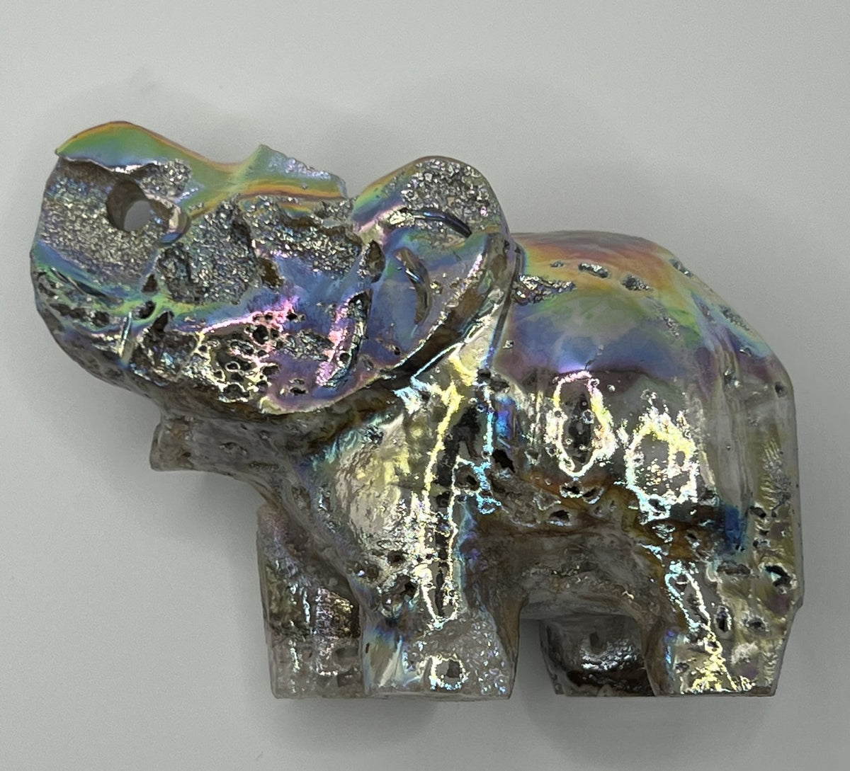 Aura Sphalerite Stone Elephants