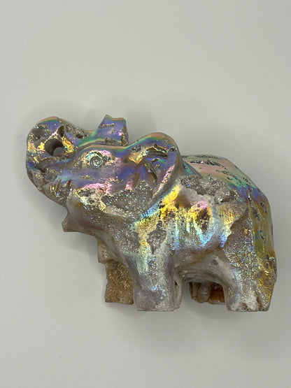 Aura Sphalerite Stone Elephants