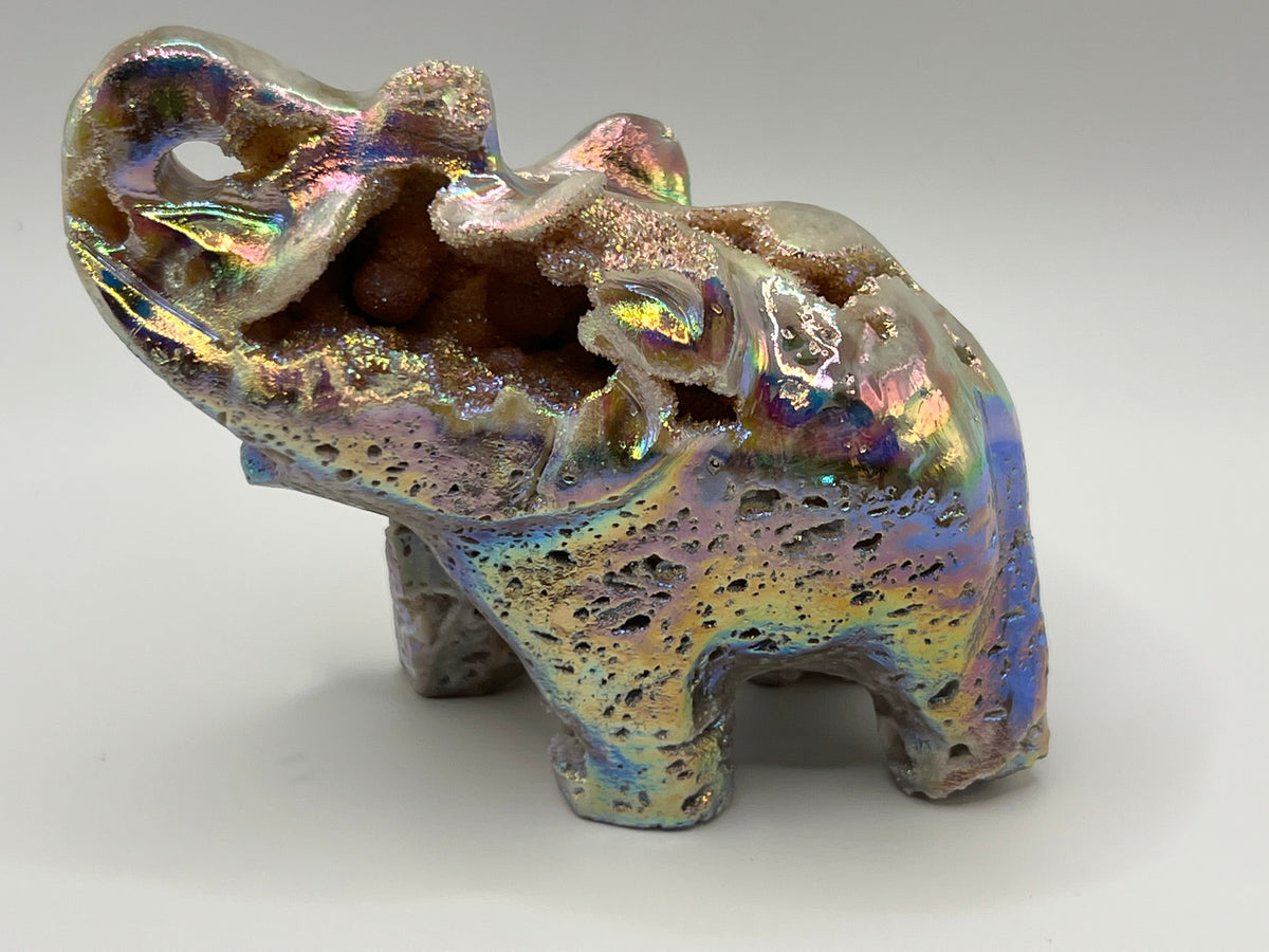 Aura Sphalerite Stone Elephants