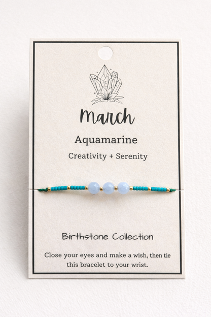 Birthstone Gemstone Bracelet