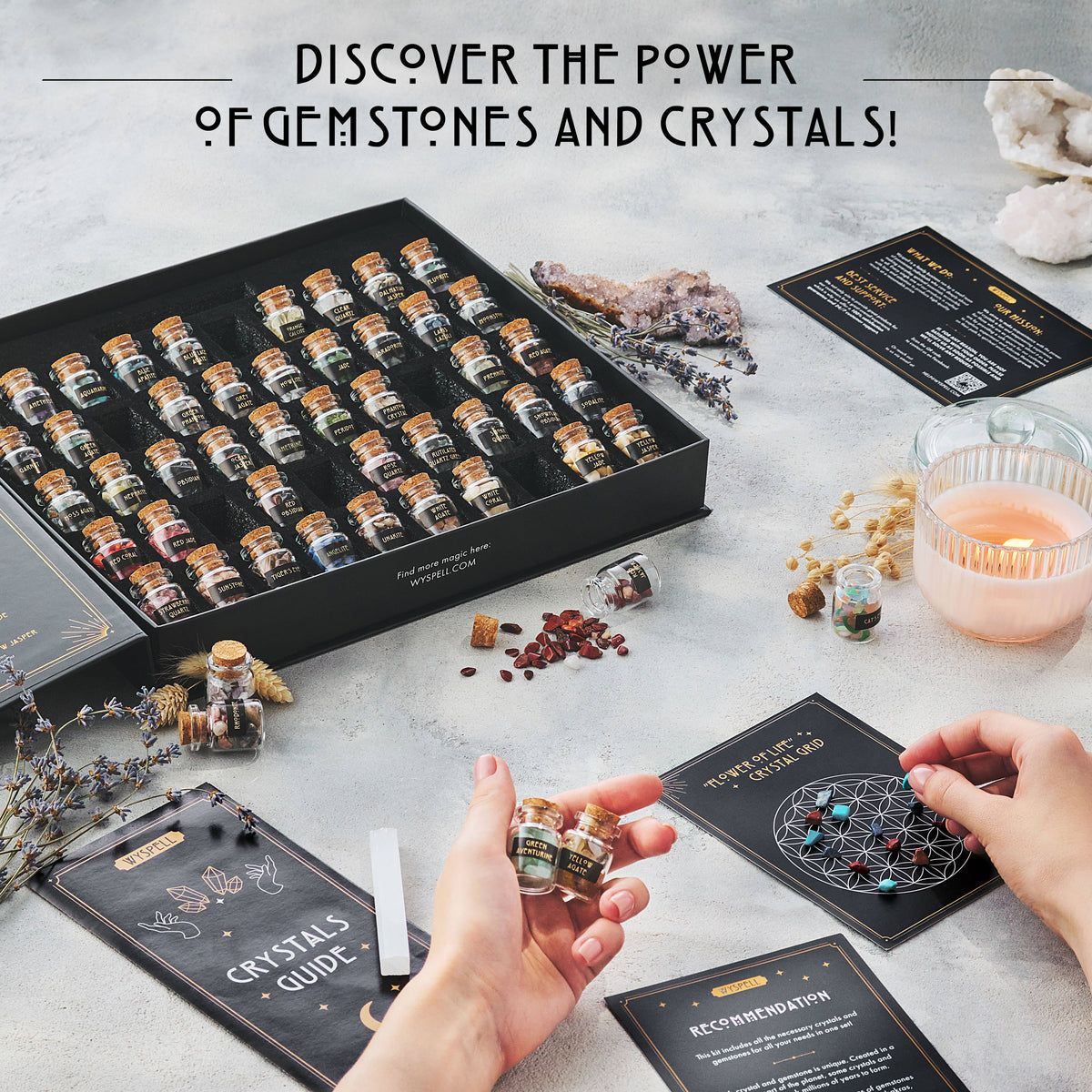 Wyspell Gemstone Kit 50 PCS