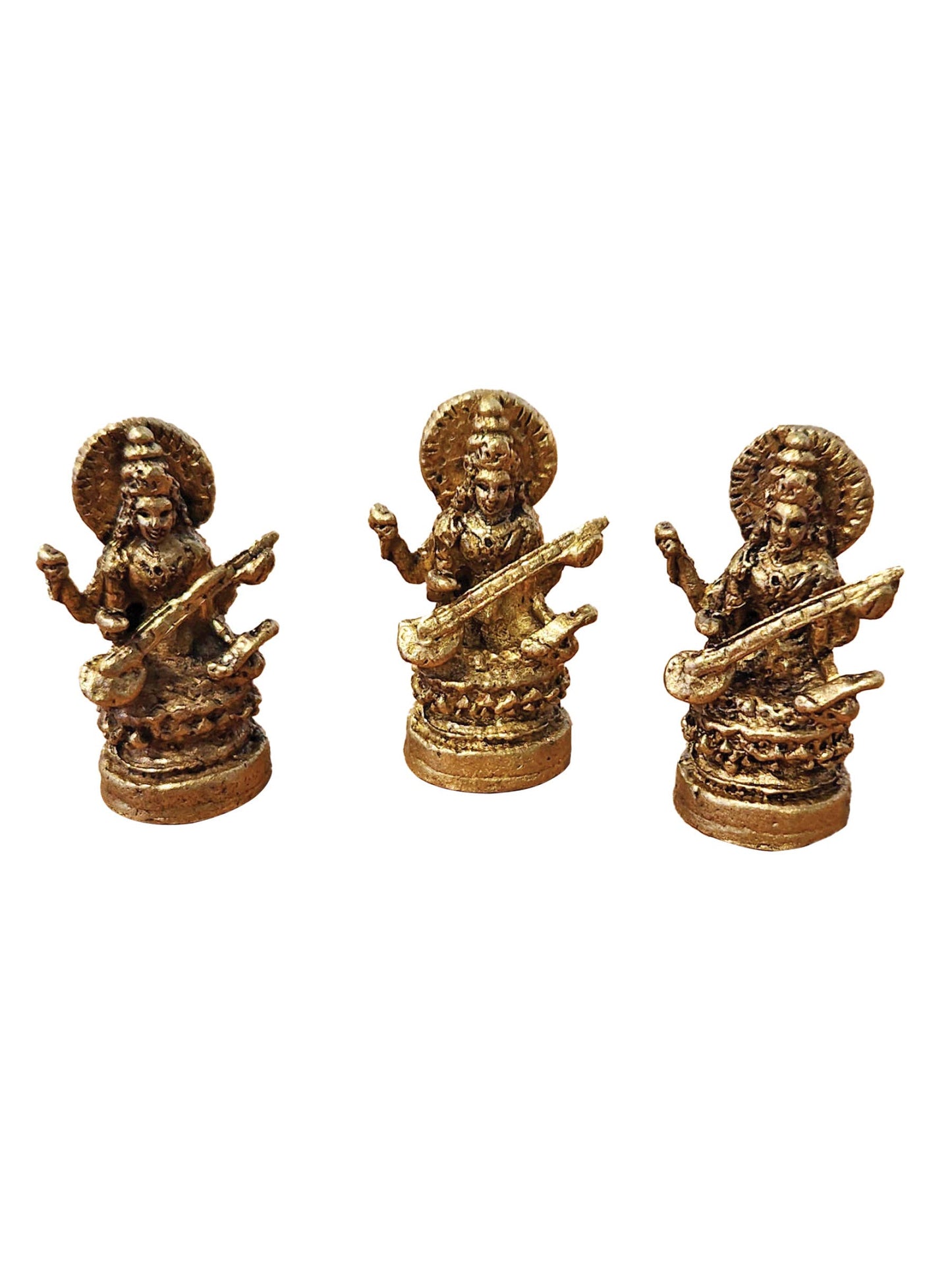 Pocket Mini Brass Statues