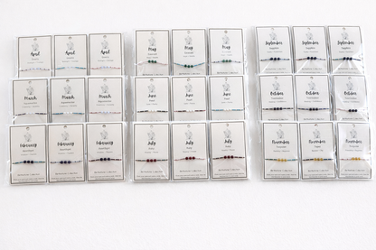 Birthstone Gemstone Bracelet