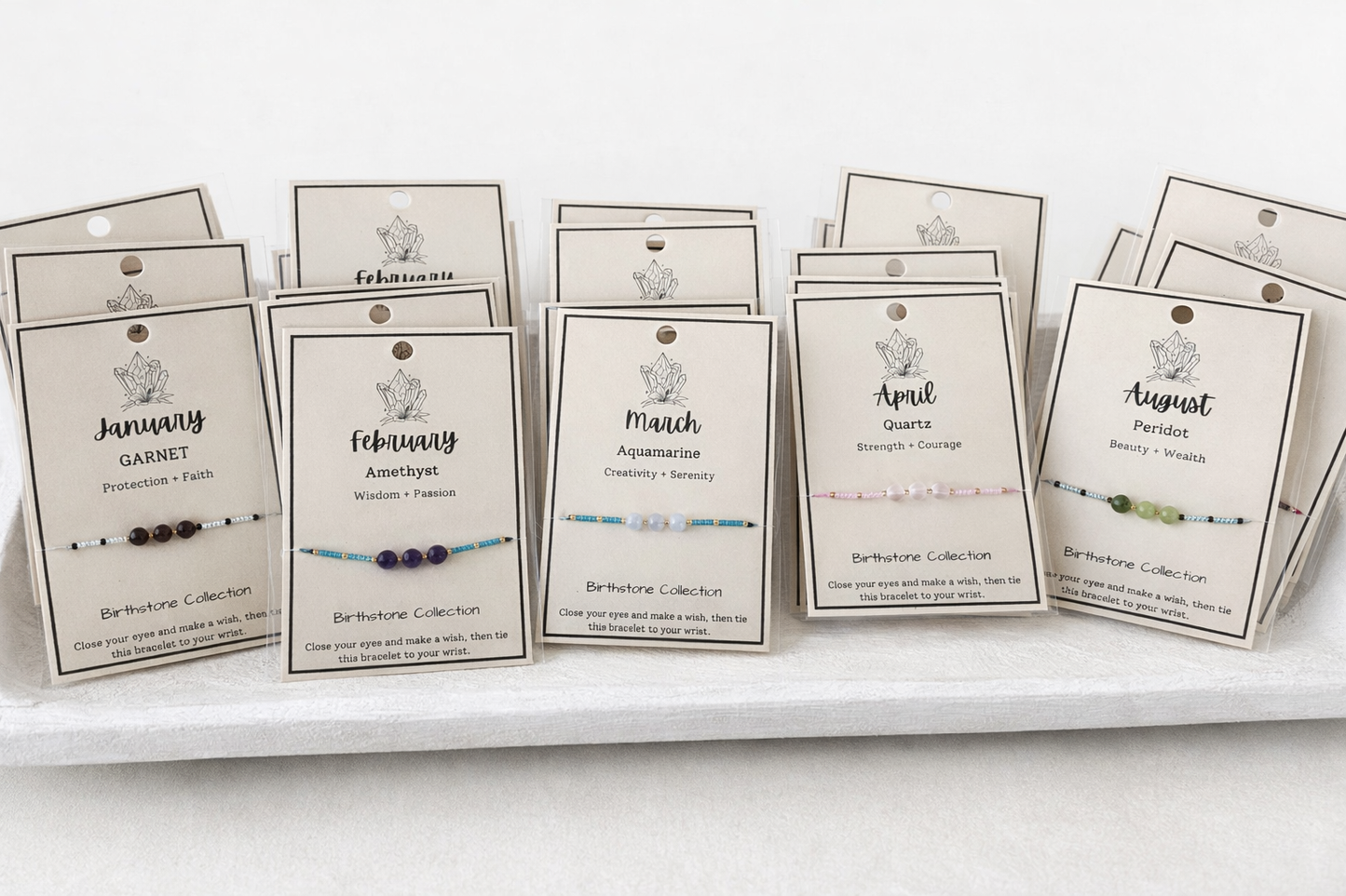 Birthstone Gemstone Bracelet