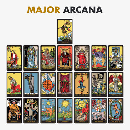 Wyspell Classic Tarot Cards - Dark Edition
