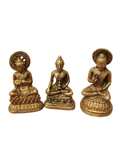 Pocket Mini Brass Statues