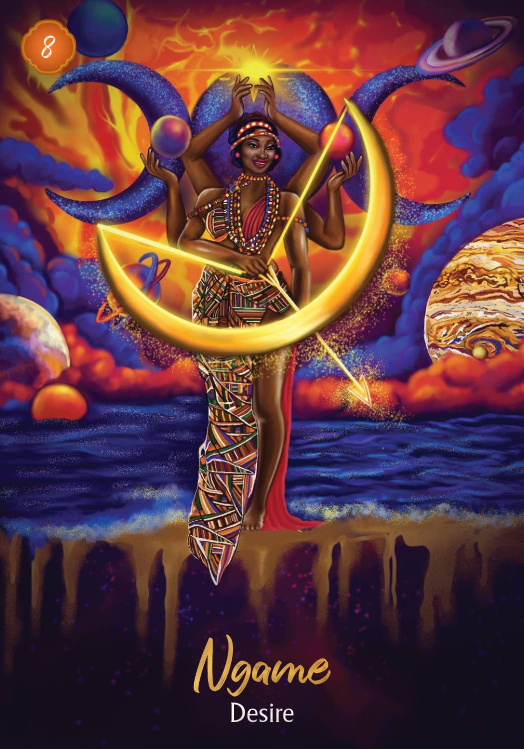 African Goddess Rising Oracle